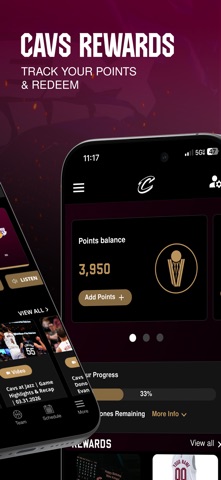 Cleveland Cavaliers app screenshot 2