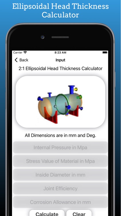 Pressure Vessel Thickness screenshot-5