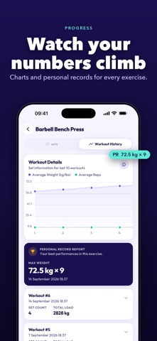 Fitlogram: Gym Workout Log Screenshot 3 of 8