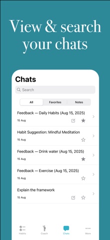 Habit Chat: AI Habit Tracker screenshot