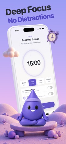 FocusDrop: ADHD Focus Timer screenshot