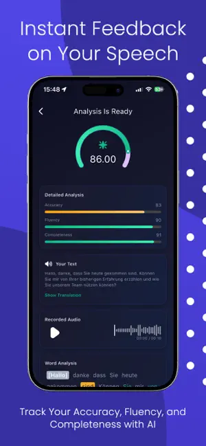 Speak: AI Pronunciation Coach screenshot 2