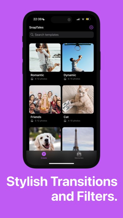 SnapTales - Photo Video Maker iPhone screenshot 3 - Photo & Video app