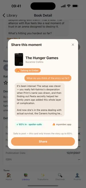 Ember: AI Reading Companion screenshot 3
