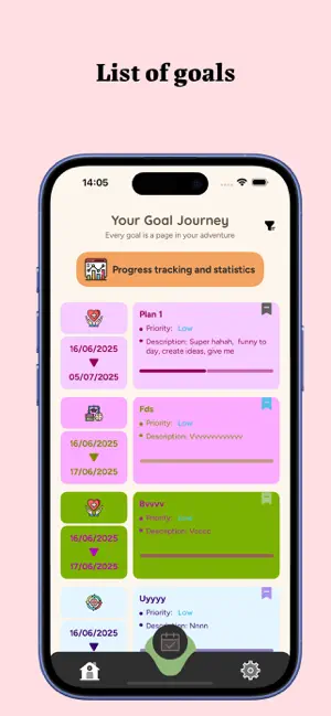 Pensuo: Goal Mate screenshot 1