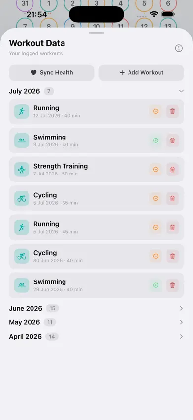 FitnUS Goals screenshot 4
