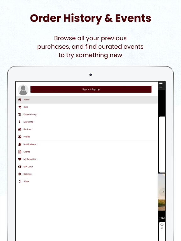 METRO WINE & LIQUORS iPad screenshot 2 - Shopping app