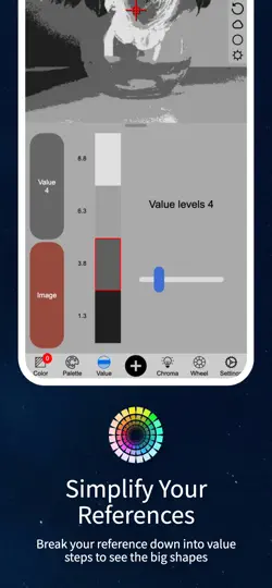 Captura de pantalla de ChromaMagic en iPhone 5