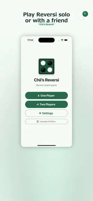 Chii's Reversi screenshot 1