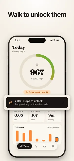 StepGate: Screen Time Control screenshot 2