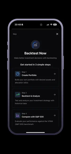 Backtest Now screenshot 1