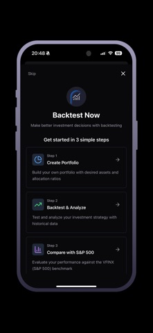 Backtest Now screenshot