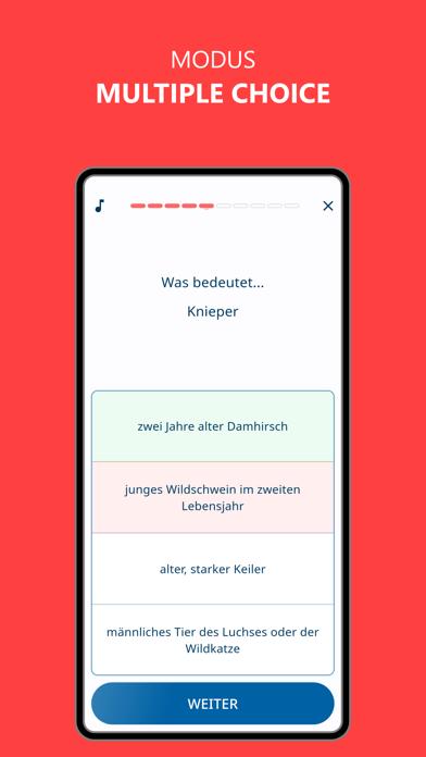 Lerne Jägersprache Screenshot