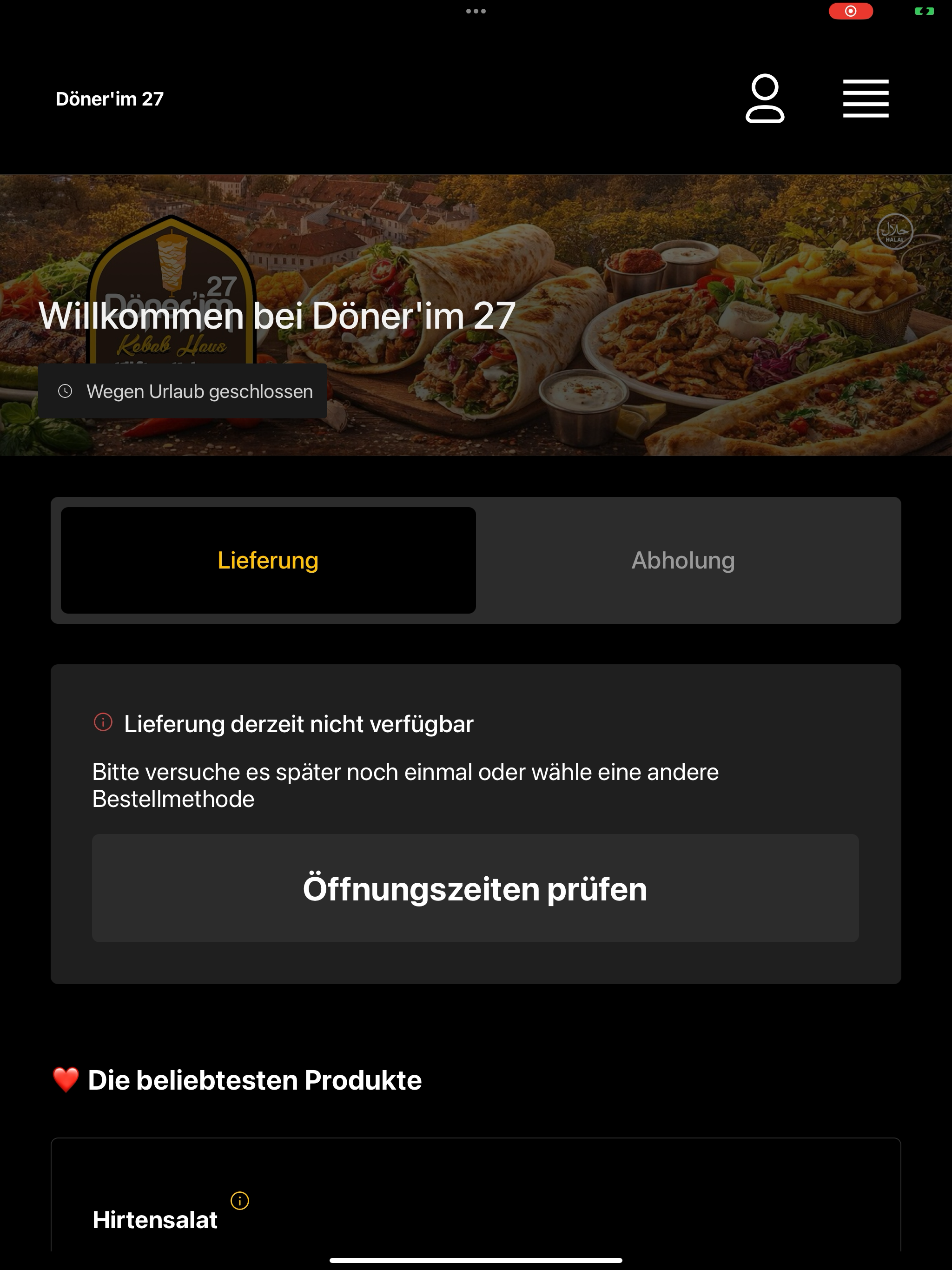 Dönerim 27 Kebab Haus screenshot 5