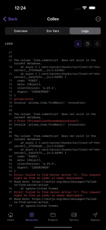 Gantry - Coolify Manager screenshot 5 of 5