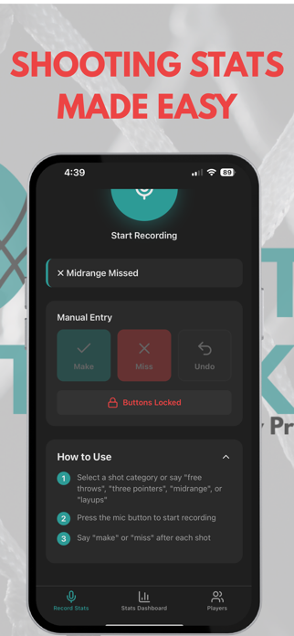 Shot Tracker by Practice Pro Screenshot 2 of 5