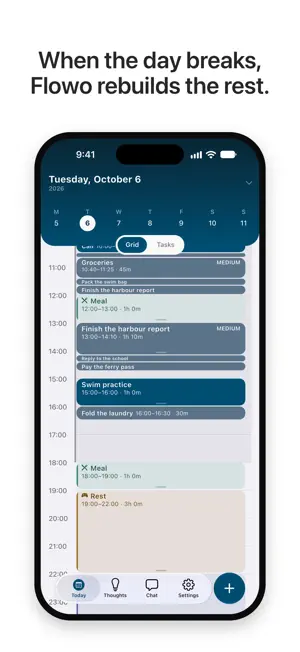 Flowo: ADHD Day Planner screenshot 1