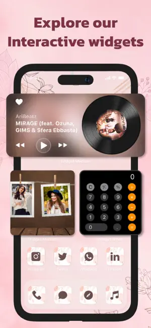 Widget Custom HomeScreen screenshot 4