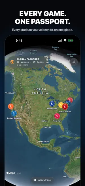 StadiumStub: Sports Passport screenshot 2