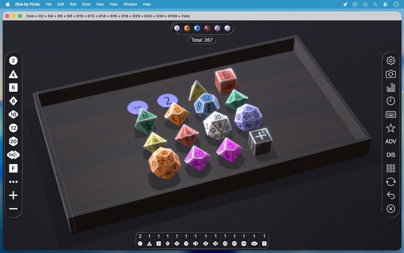 Screenshot #3 pour Dice by PCalc