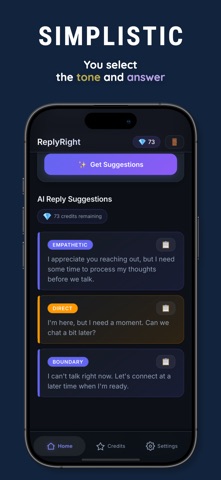Reply Right: AI replies Screenshot 4 of 4