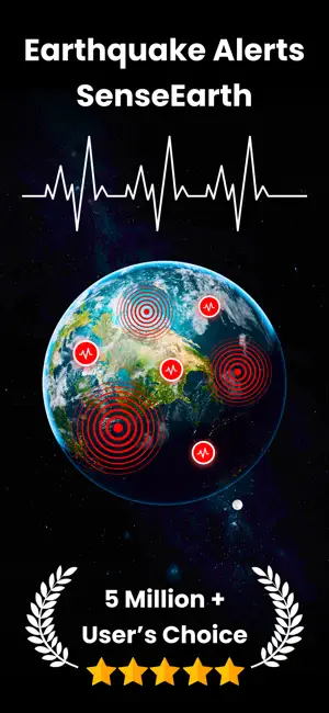 EarthQuake Alerts - SenseEarth screenshot 1