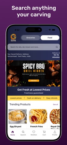 Grooz: delivery in minutes screenshot
