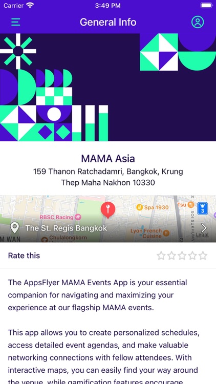 AppsFlyer MAMA Events App