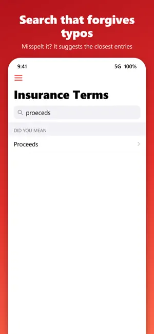 Insurance Dictionary & Terms screenshot 3