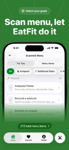 EatFit AI: Smart Food Choices screenshot
