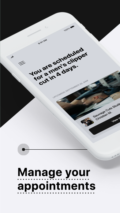 Sauvage Cuts Studio iPhone screenshot 2 - Lifestyle app
