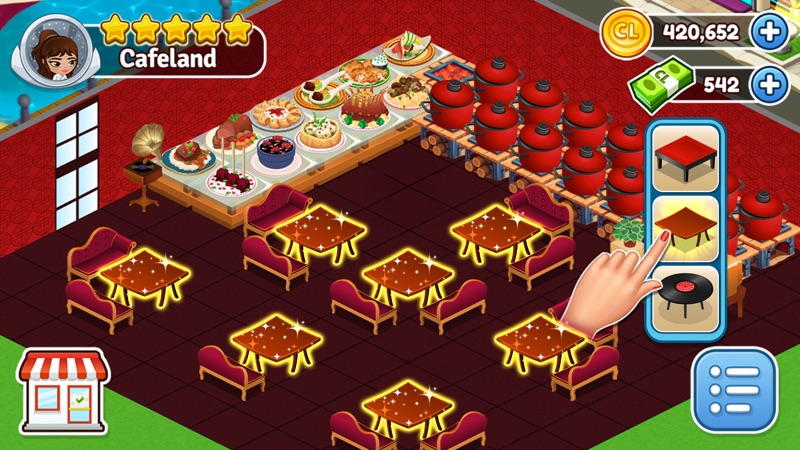 Cafeland - Jogo de Restaurante screenshot 6