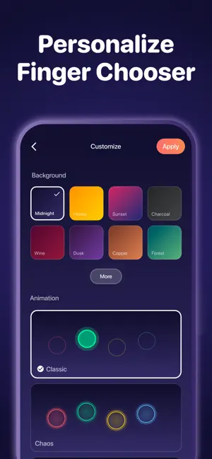 Finger Chooser: Wheel Spinner screenshot 4