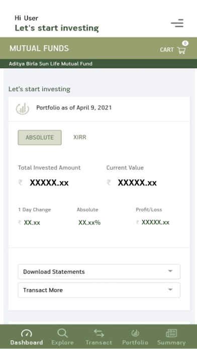 Screenshot #2 pour Investor App by ABSLMF