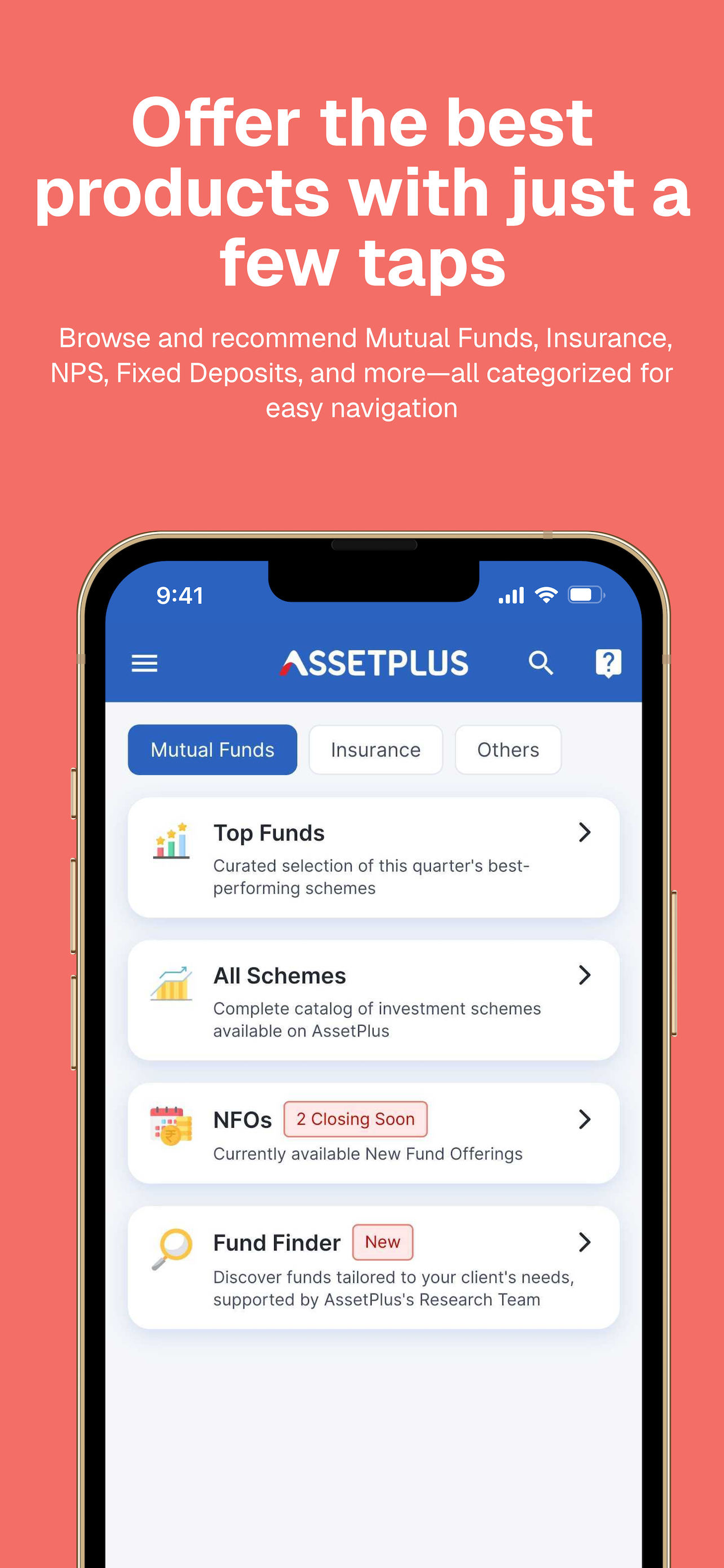AssetPlus MF Distributor App screenshot 4