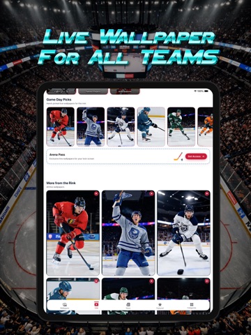 Ice Hockey Sports Games iPad screenshot