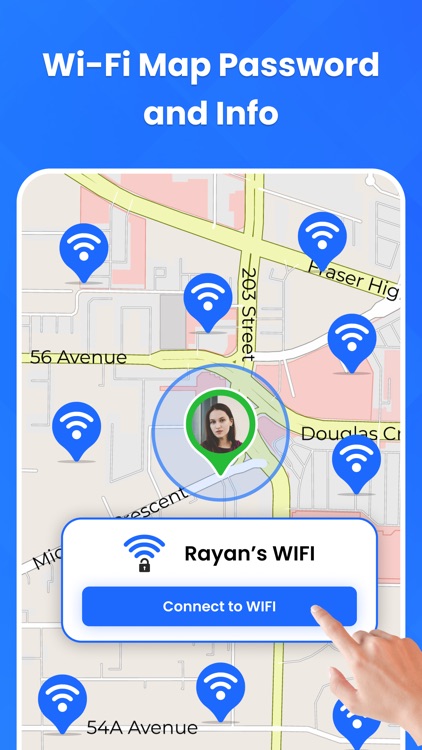 Wifi Map Password & Info