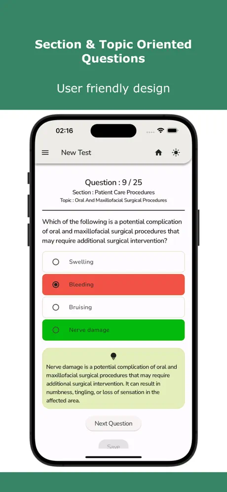 Dental Assisting Exam Practice Screenshot 1