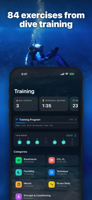 Scuba Dive Log & Apnea: Divey screenshot 3