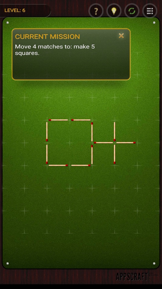 #2. Matchstick Logical Puzzle (iOS) 由: Appscraft