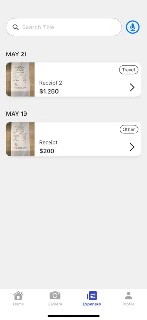 Receipt Saver: Quick Log screenshot 2