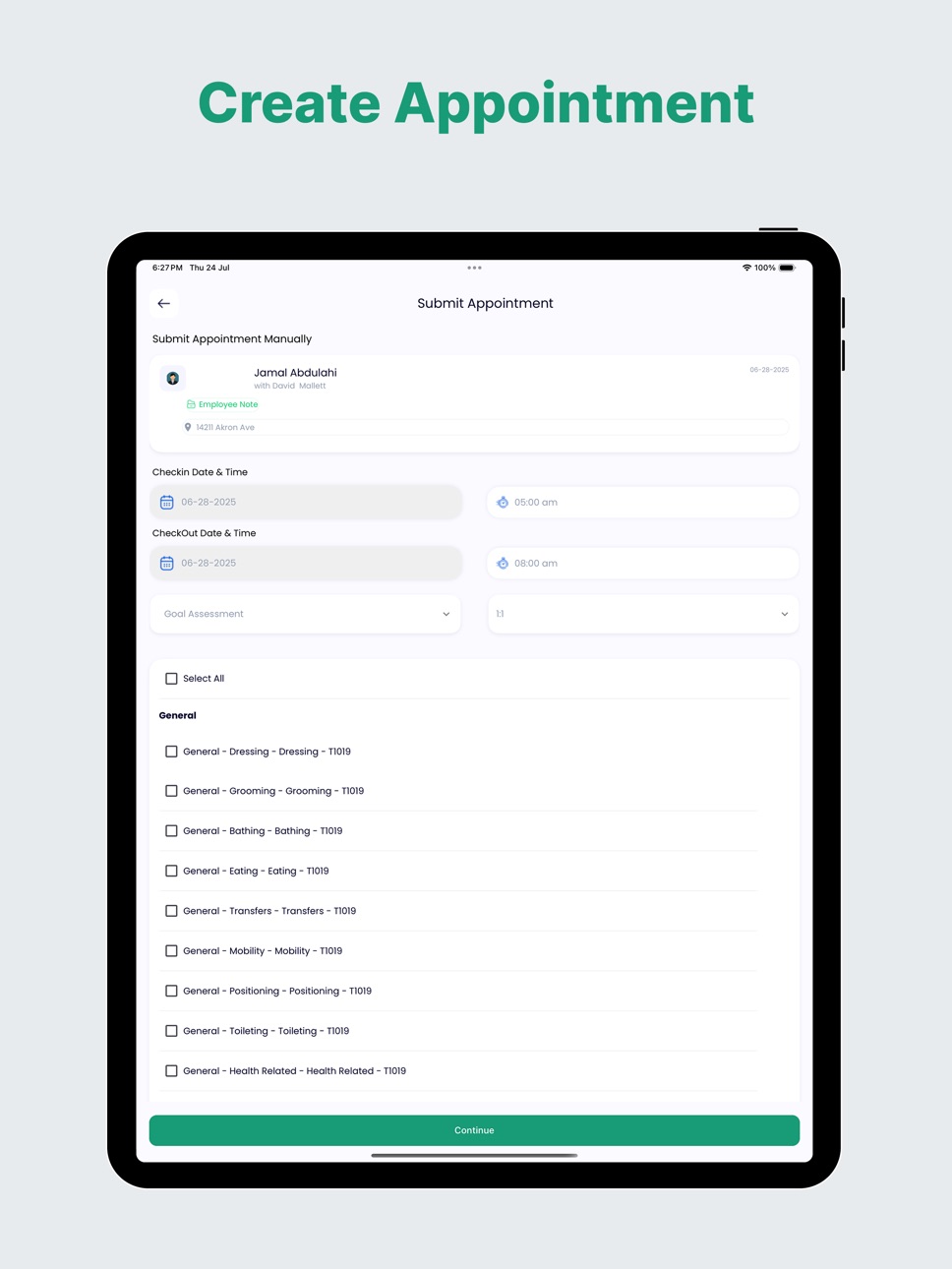 iPad screenshot