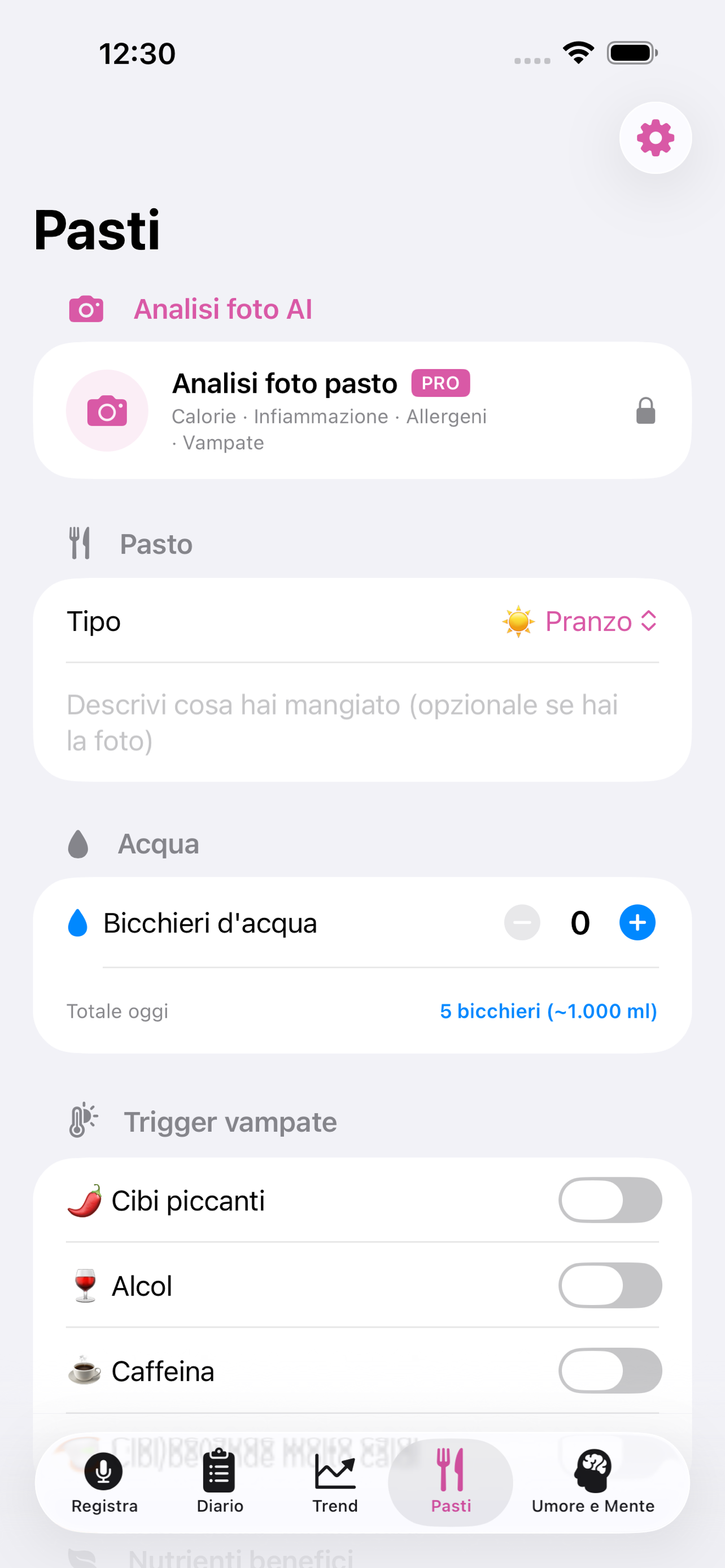 MenopausaLog screenshot 4
