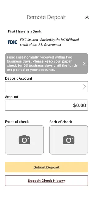 FHB Commercial Online Hawaii screenshot 4