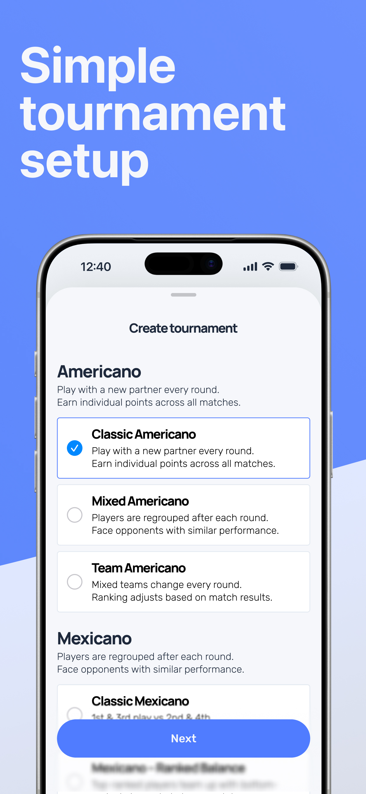 Americano Padel - PadelJet