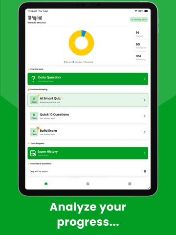 TSI Practice Test & Exam Prep iPad screenshot