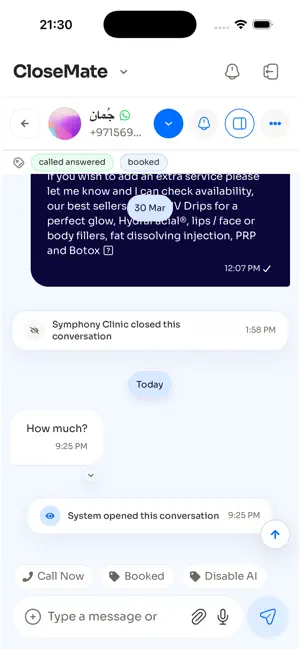 CloseMate screenshot 2