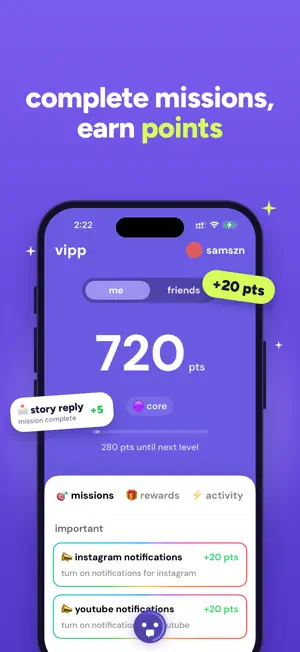 vipp: earn. unlock. repeat. screenshot 1