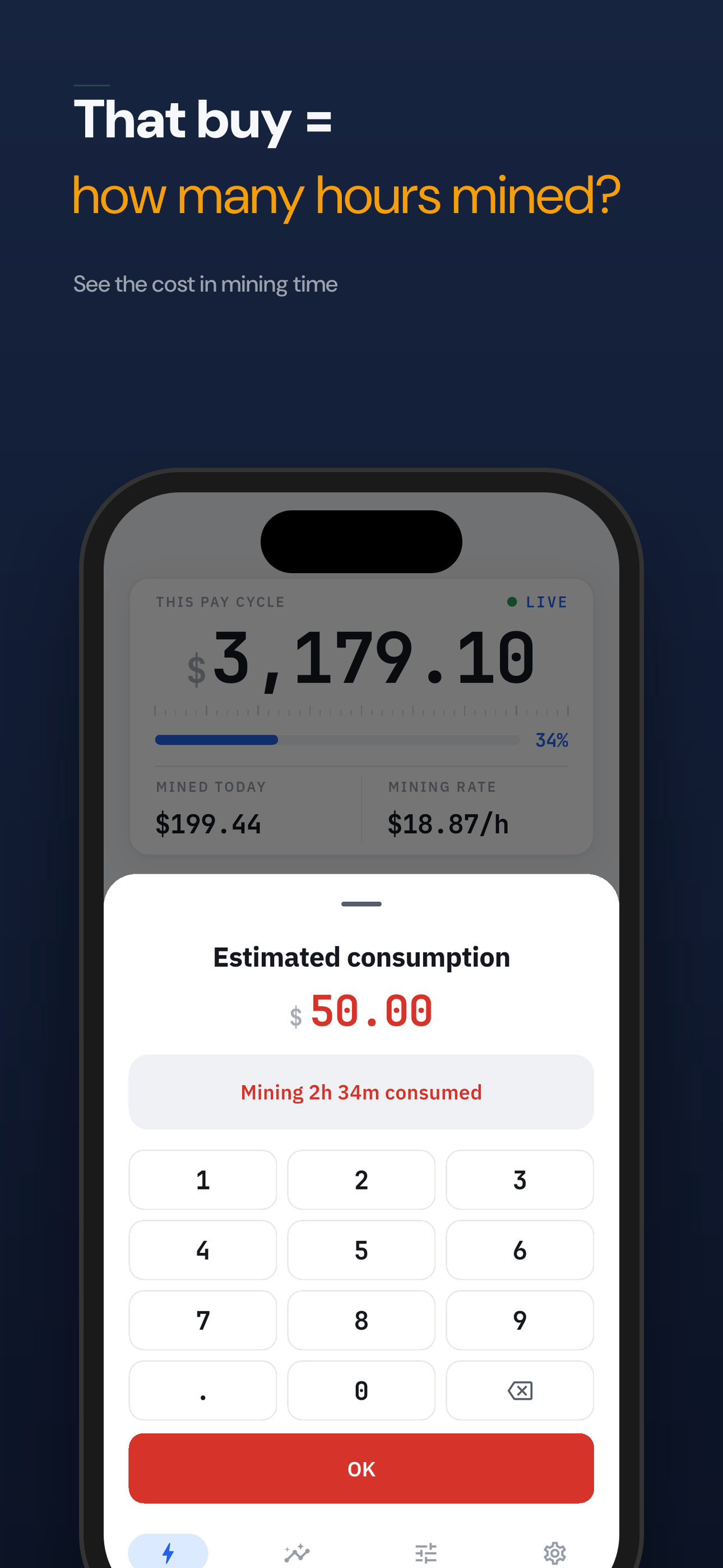 Minecome - Save & Budget