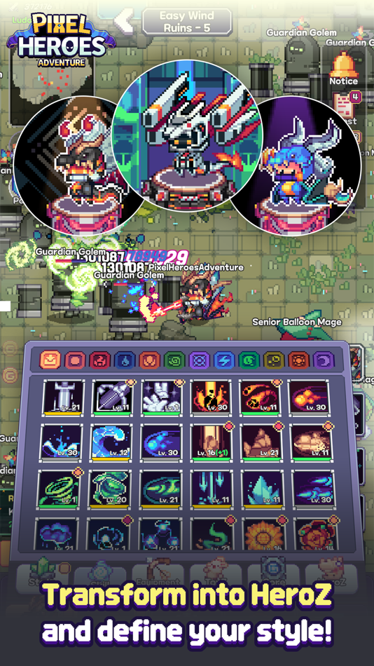 #6. Pixel Heroes Adventure : MMO (iOS) 由: Z5 Co.,Ltd